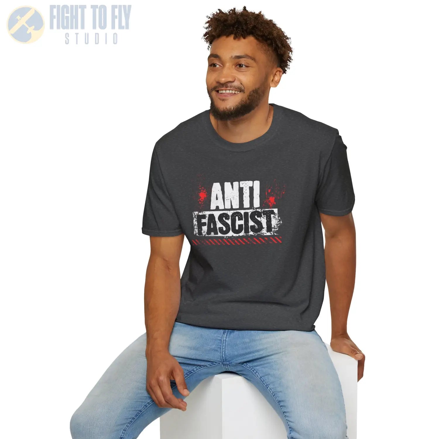 Anti-Fascist - T-Shirt - Pilot gifts - WWII warbird t-shirt