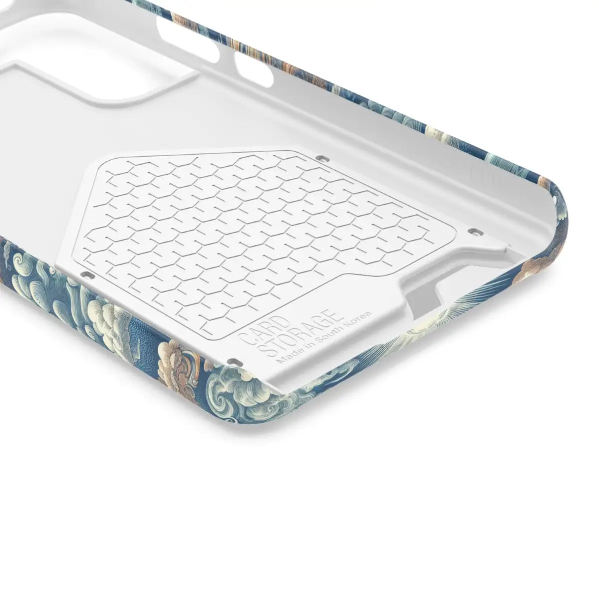 Artistic Cloud Phone Case with Card Holder - Stunning Sky Design - Gifts for pilots - Aviation apparel