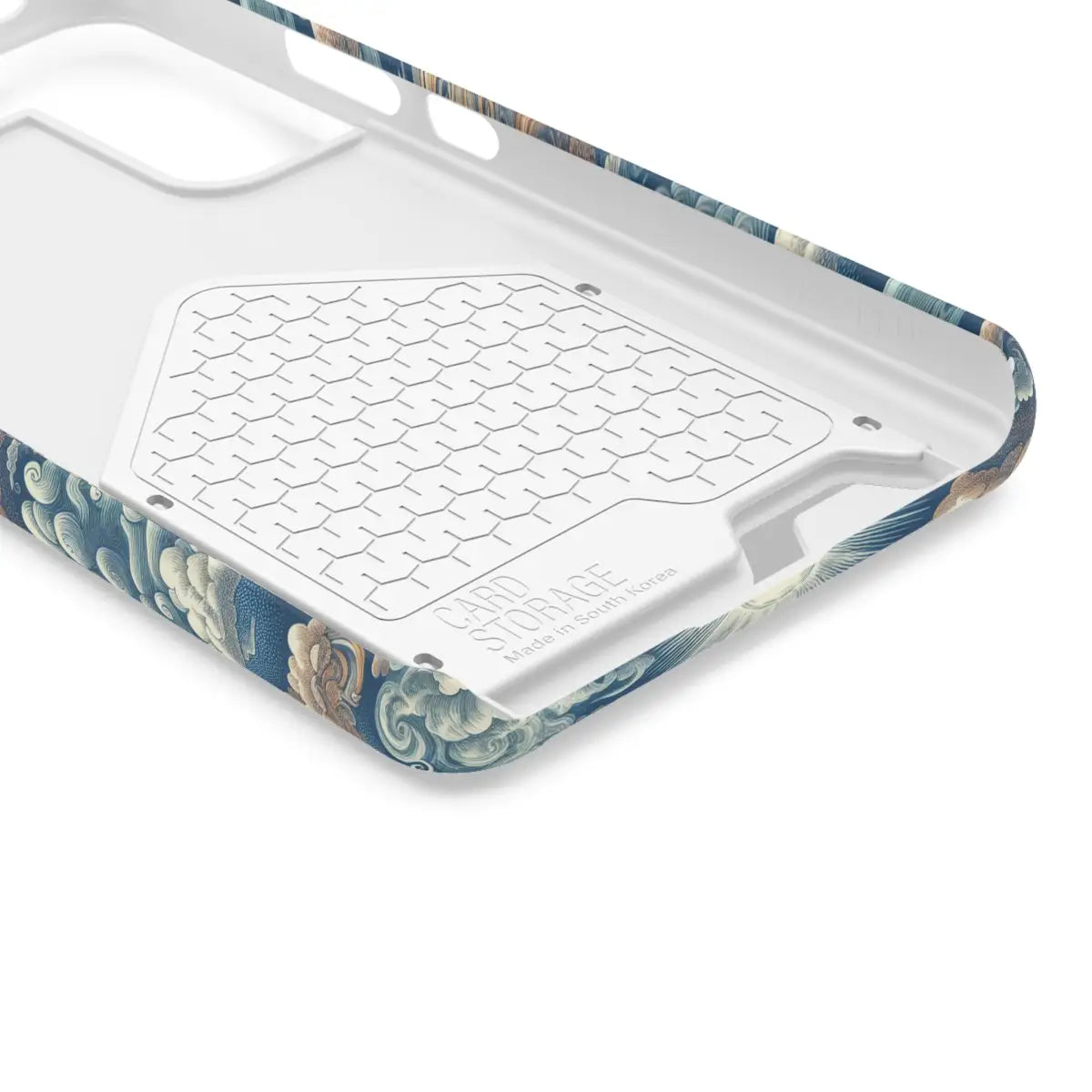 Artistic Cloud Phone Case with Card Holder - Stunning Sky Design - Gifts for pilots - Aviation apparel