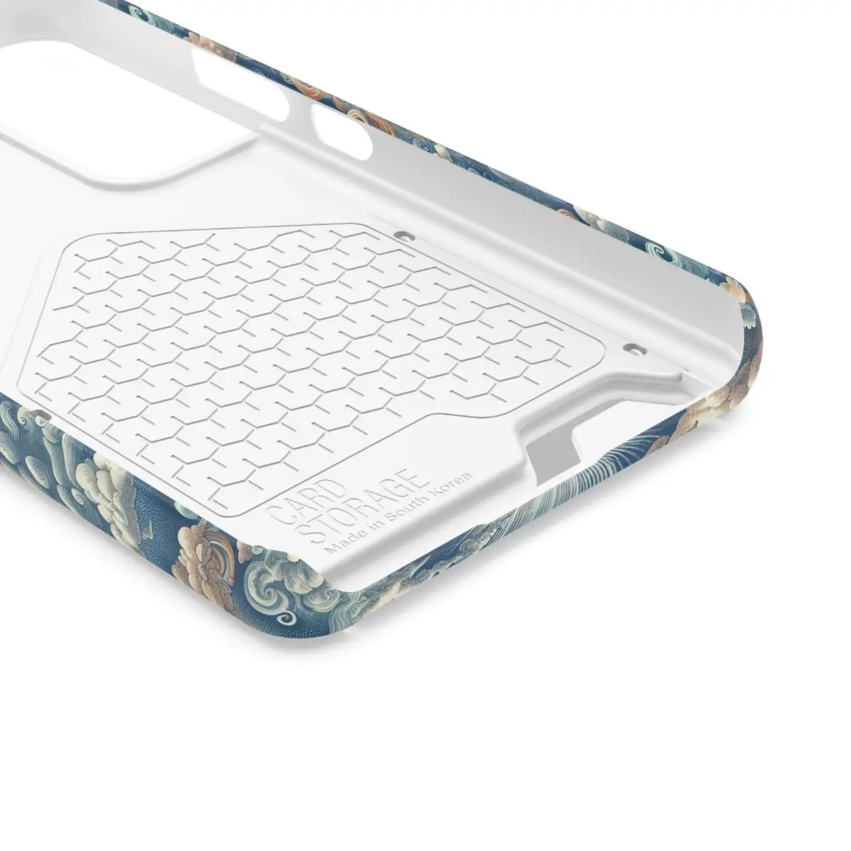 Artistic Cloud Phone Case with Card Holder - Stunning Sky Design - Gifts for pilots - Aviation apparel
