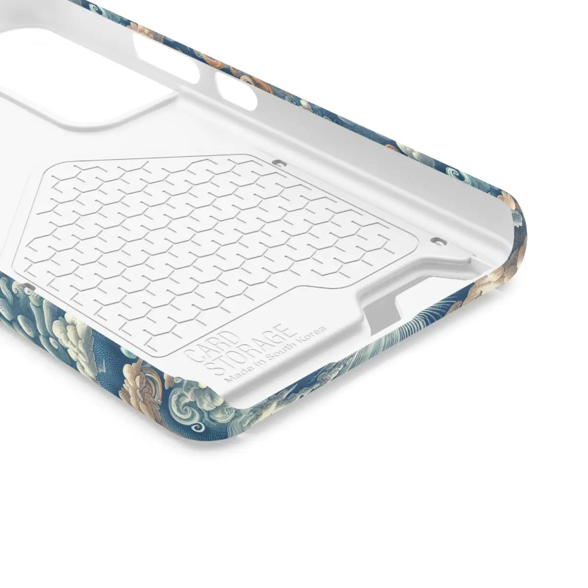 Artistic Cloud Phone Case with Card Holder - Stunning Sky Design - Gifts for pilots - Aviation apparel