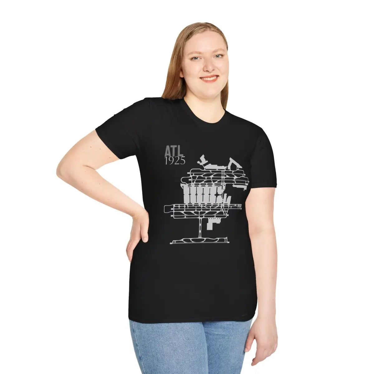 ATL Hartsfield-Jackson Atlanta International - 1925 - Tee - T-Shirt - Gifts for pilots - Aviation apparel