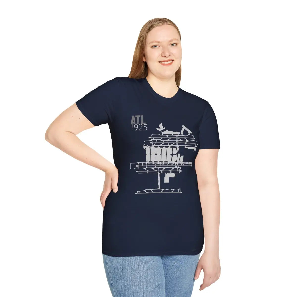 ATL Hartsfield-Jackson Atlanta International - 1925 - Tee - T-Shirt - Gifts for pilots - Aviation apparel