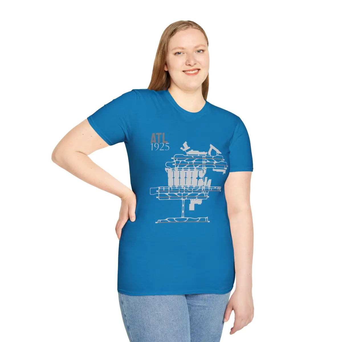 ATL Hartsfield-Jackson Atlanta International - 1925 - Tee - T-Shirt - Pilot gifts - WWII warbird t-shirt