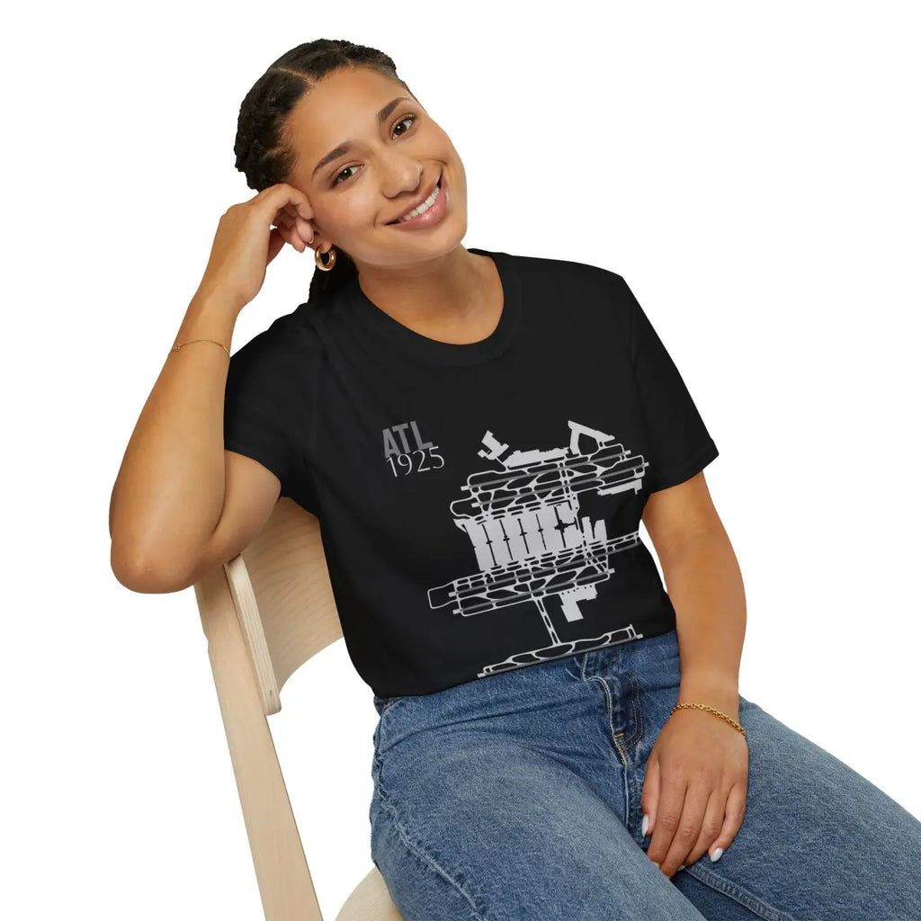 ATL Hartsfield-Jackson Atlanta International - 1925 - Tee - T-Shirt - Gifts for pilots - Aviation apparel