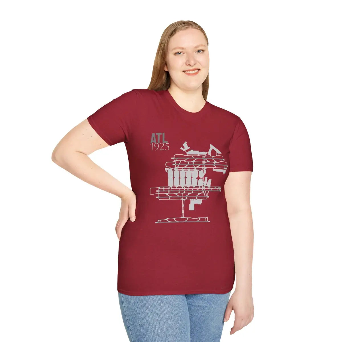 ATL Hartsfield-Jackson Atlanta International - 1925 - Tee - T-Shirt - Gifts for pilots - Aviation apparel