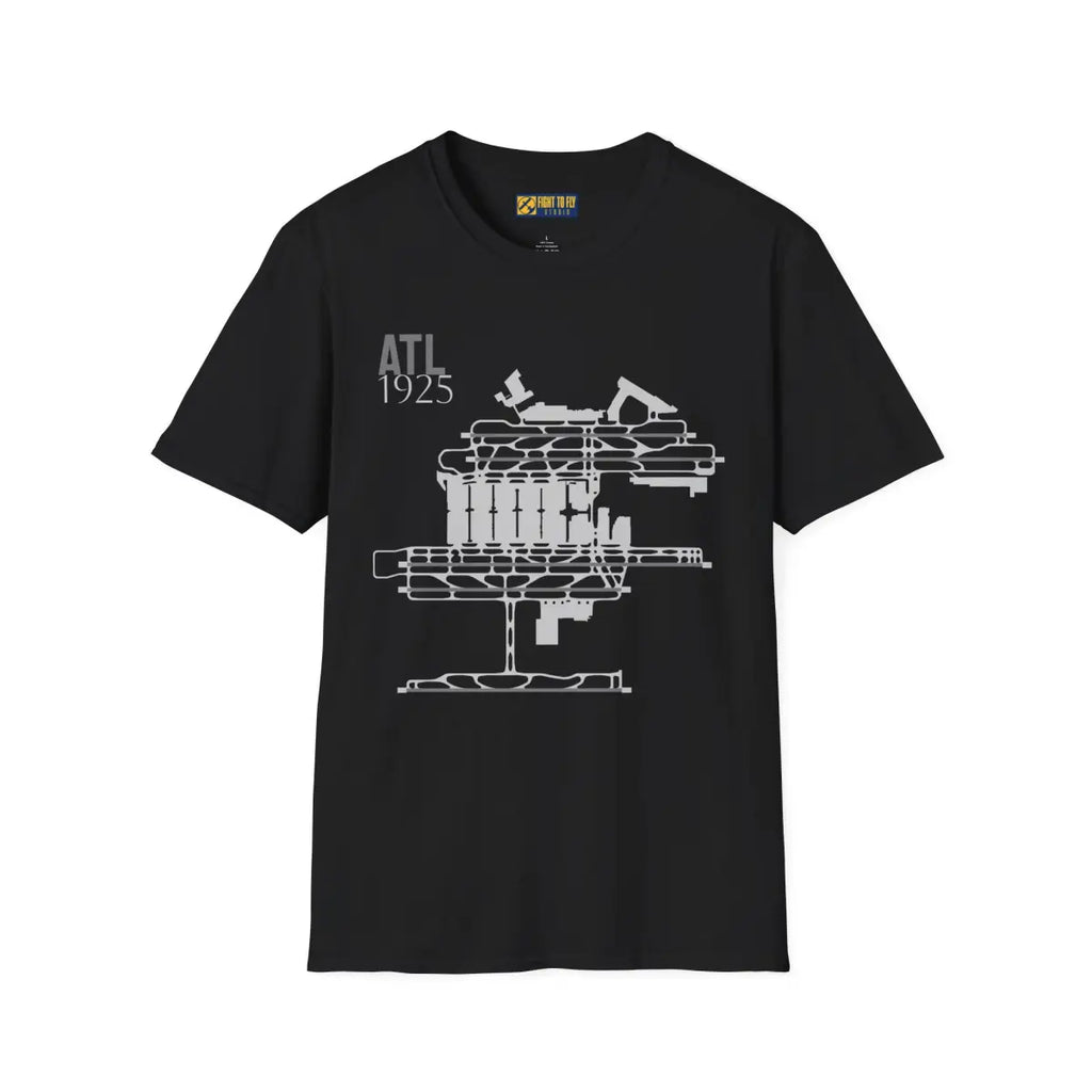 ATL Hartsfield-Jackson Atlanta International - 1925 - Tee - T-Shirt - Pilot gifts - WWII warbird t-shirt