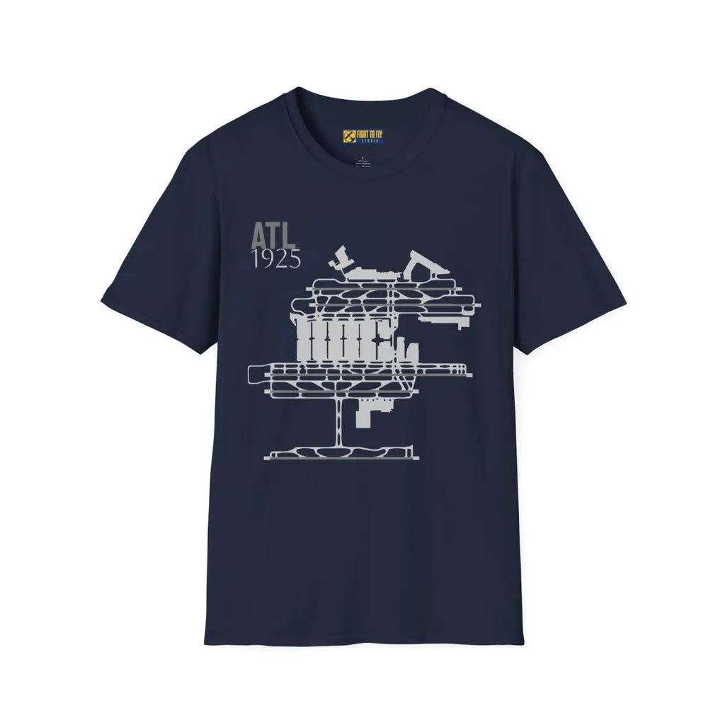 ATL Hartsfield-Jackson Atlanta International - 1925 - Tee - T-Shirt - Gifts for pilots - Aviation apparel