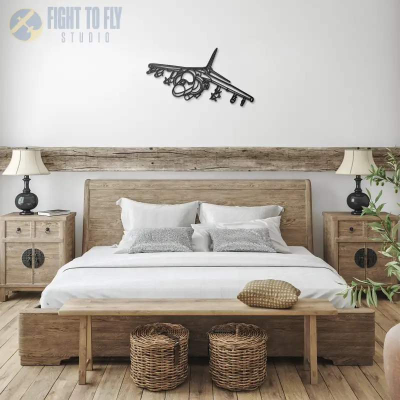 AV-8B In Flight - Metal Sign - Pilot gifts - WWII warbird t-shirt