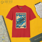TBF Avenger Premium Full Graphic T-Shirt - Pilot gifts - WWII warbird t-shirt