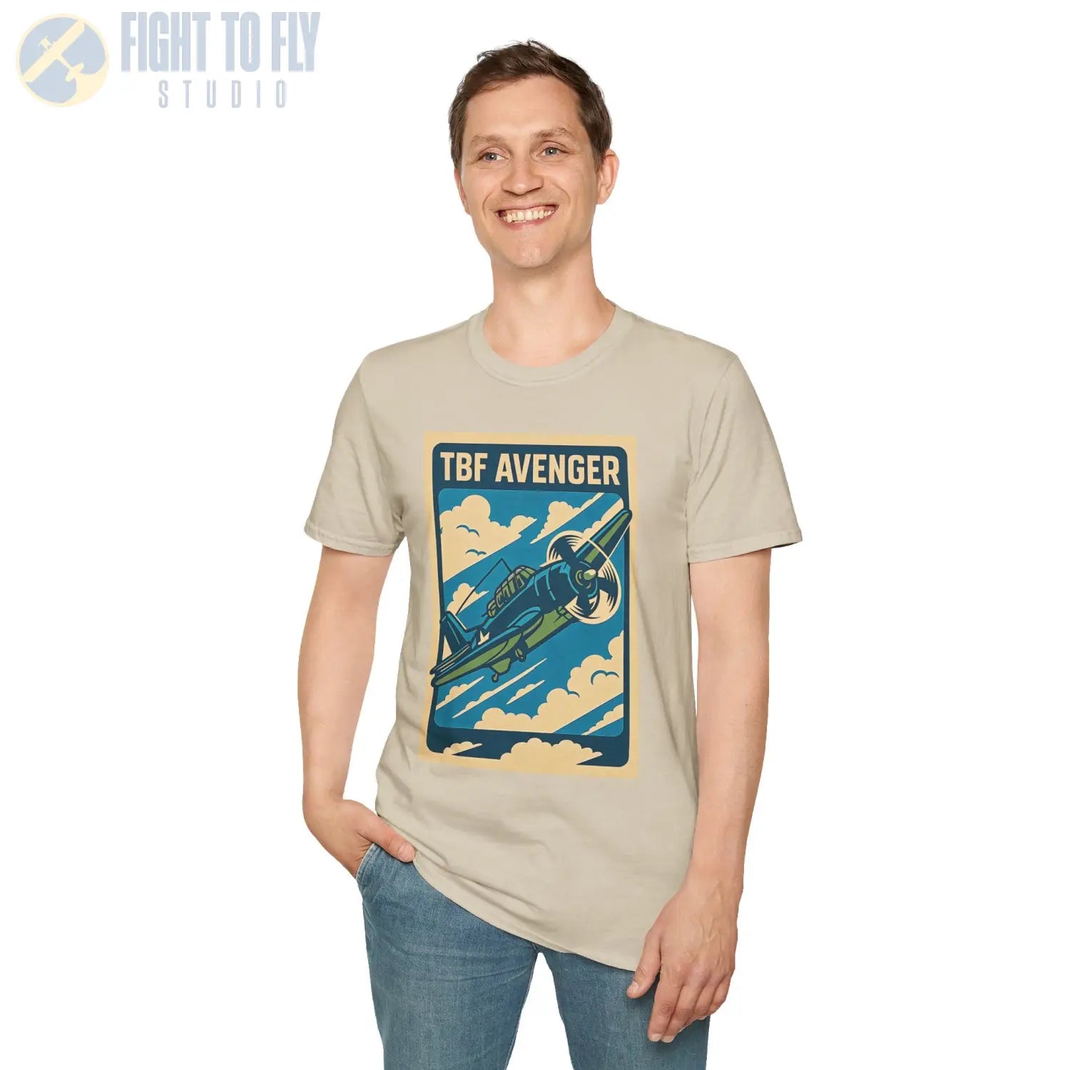 TBF Avenger Premium Full Graphic T-Shirt - Pilot gifts - WWII warbird t-shirt