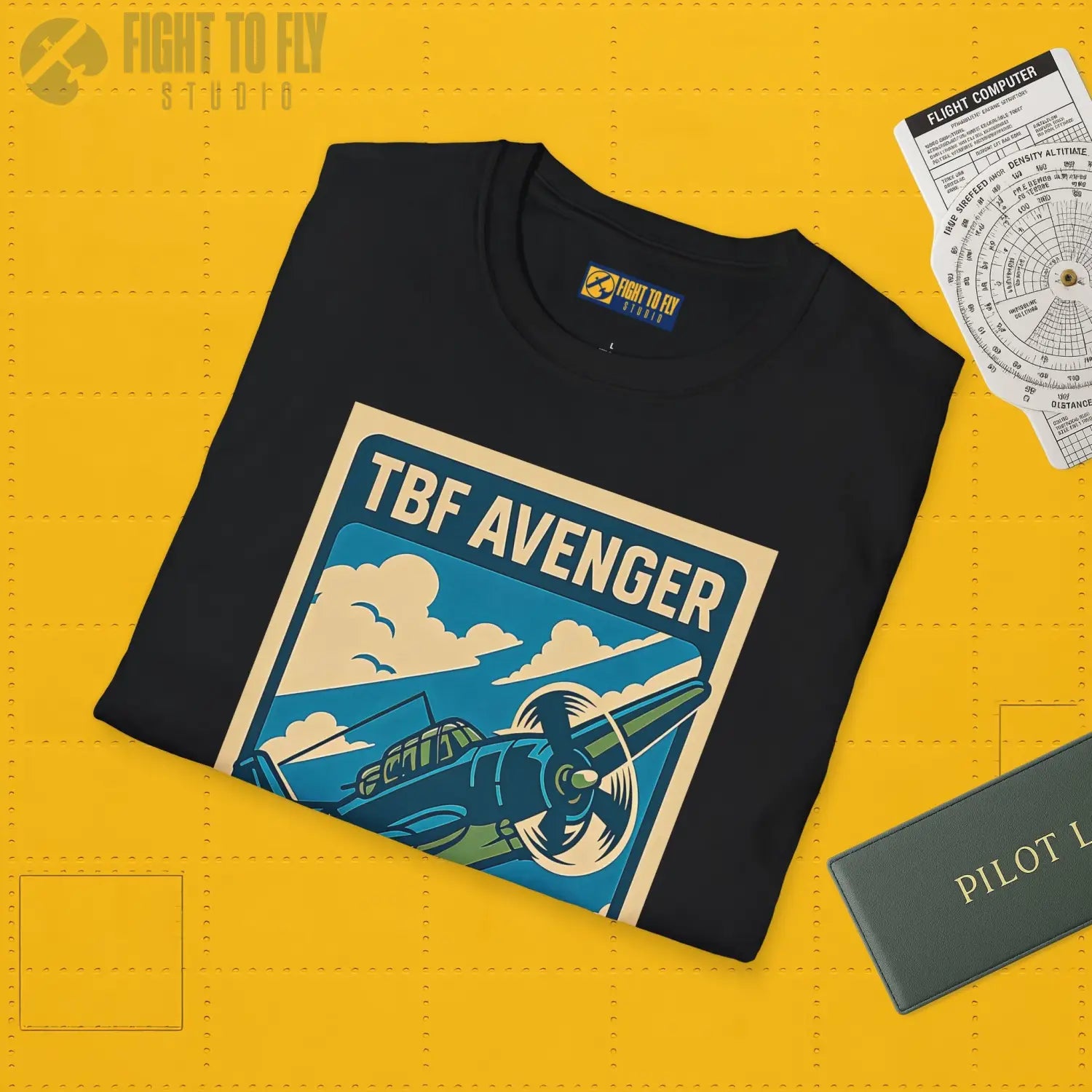 TBF Avenger Premium Full Graphic T-Shirt - Pilot gifts - WWII warbird t-shirt