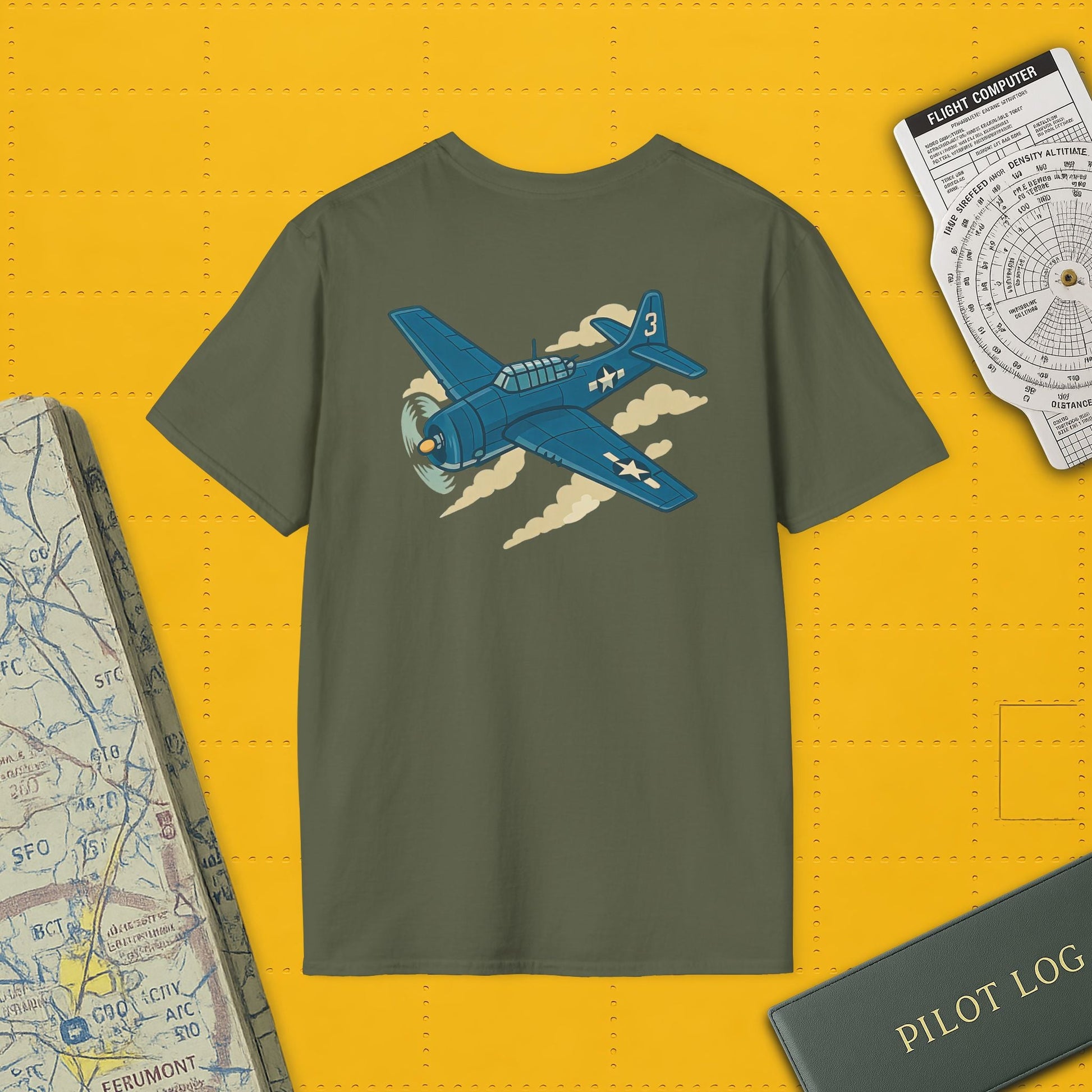 Avenger Premium T-Shirt – WWII Torpedo Bomber Full Graphic Aviation Tee - Pilot gifts - warbird t-shirt