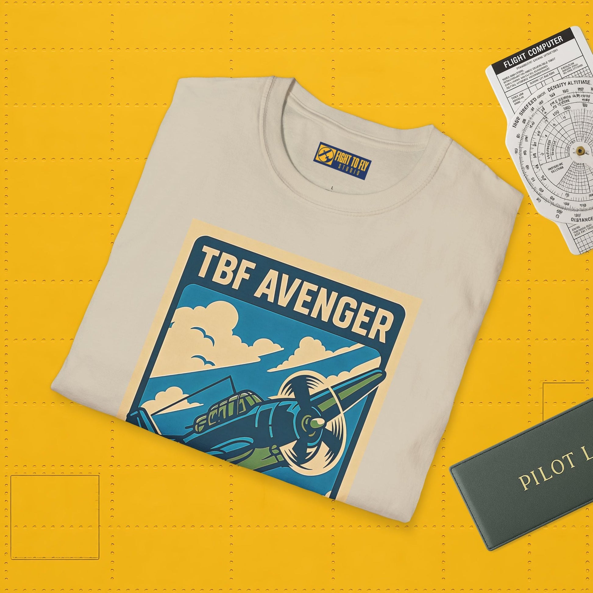 Avenger Premium T-Shirt – WWII Torpedo Bomber Full Graphic Aviation Tee - Pilot gifts - warbird t-shirt