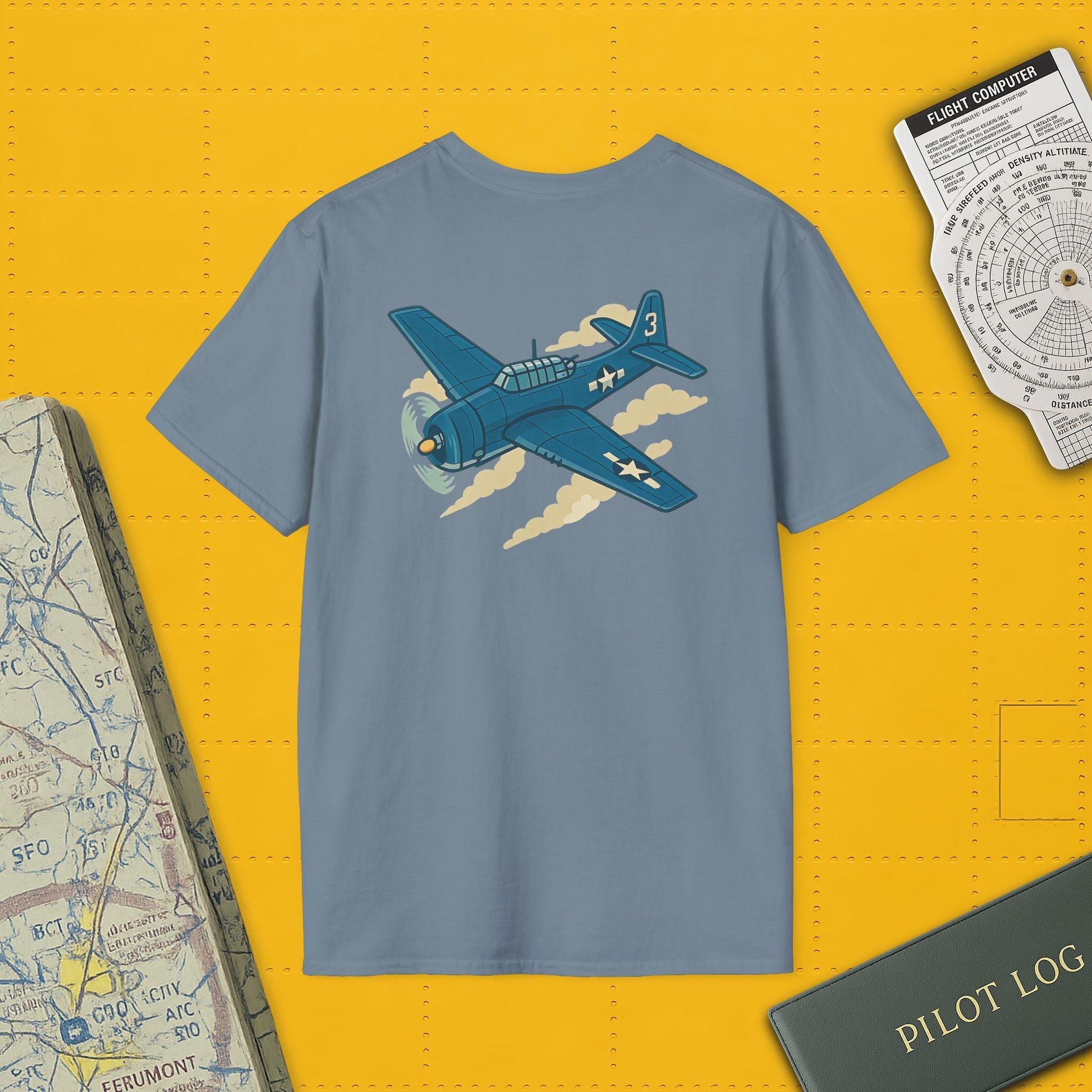 Avenger Premium T-Shirt – WWII Torpedo Bomber Full Graphic Aviation Tee - Pilot gifts - warbird t-shirt