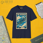 TBF Avenger Premium Full Graphic T-Shirt - Pilot gifts - WWII warbird t-shirt
