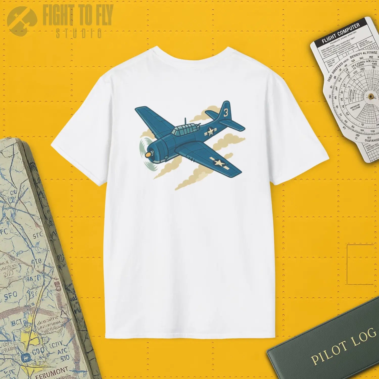 TBF Avenger Premium Full Graphic T-Shirt - Pilot gifts - WWII warbird t-shirt