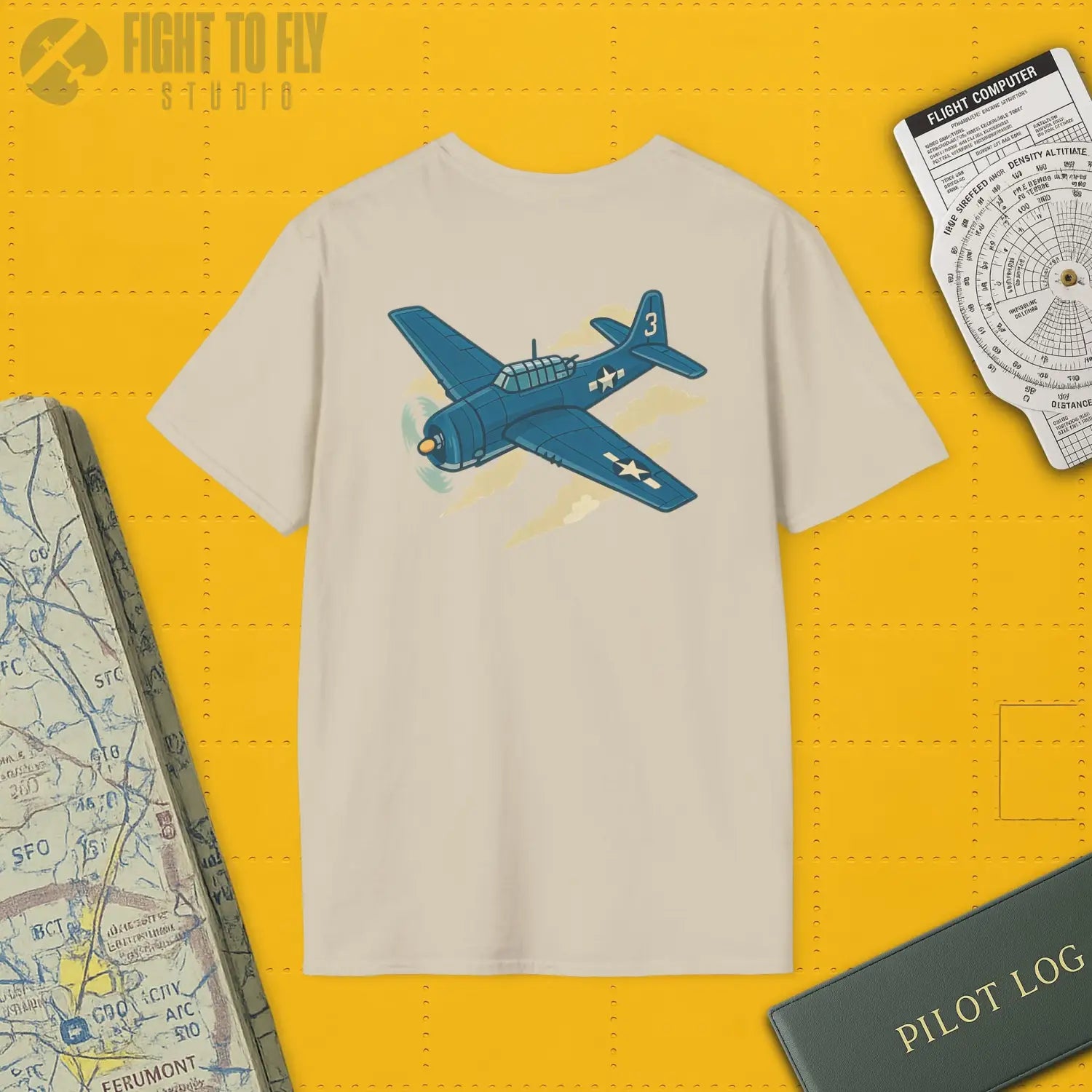 TBF Avenger Premium Full Graphic T-Shirt - Pilot gifts - WWII warbird t-shirt