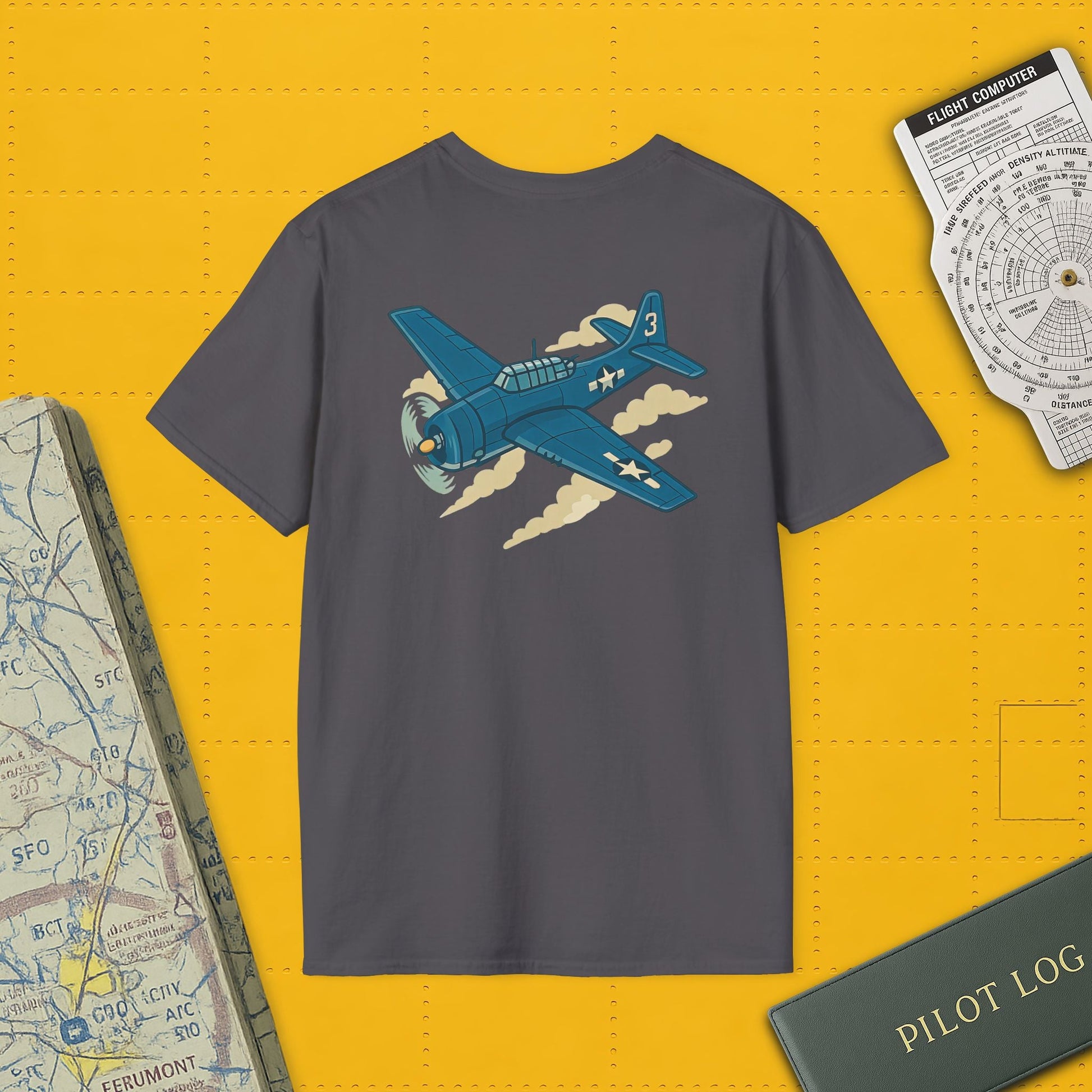 Avenger Premium T-Shirt – WWII Torpedo Bomber Full Graphic Aviation Tee - Pilot gifts - warbird t-shirt