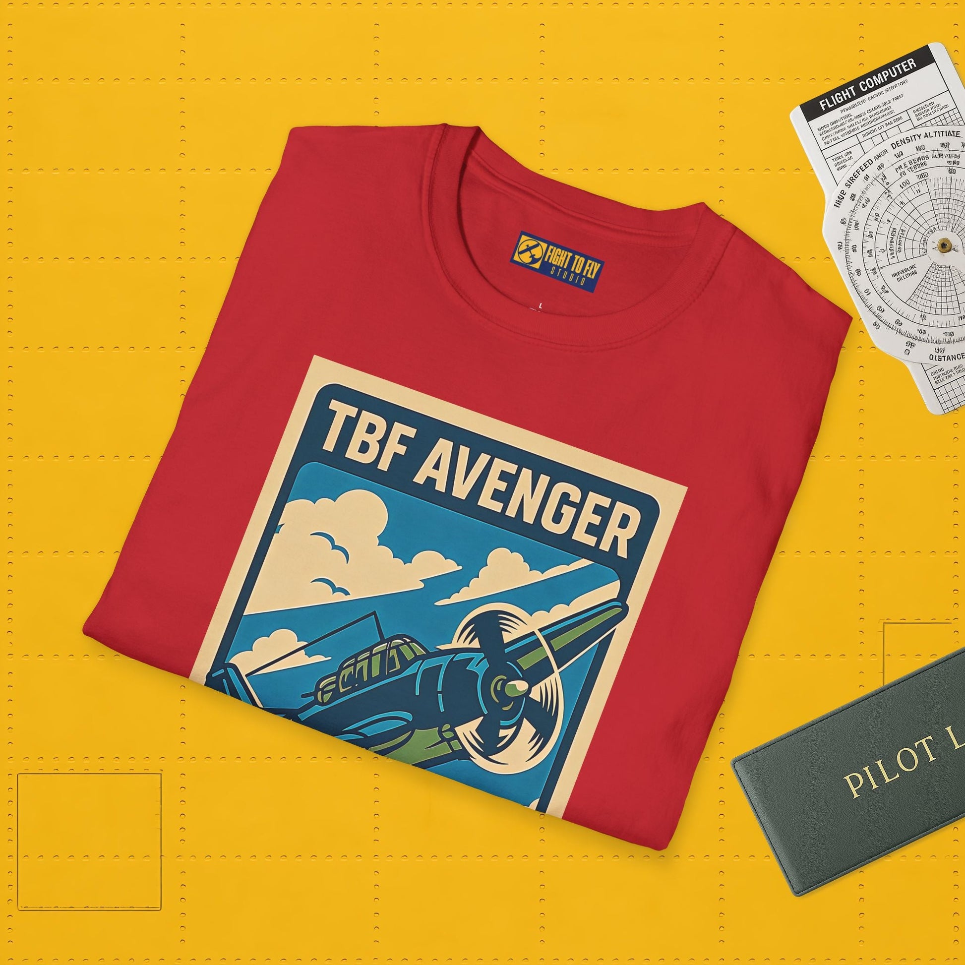 Avenger Premium T-Shirt – WWII Torpedo Bomber Full Graphic Aviation Tee - Pilot gifts - warbird t-shirt