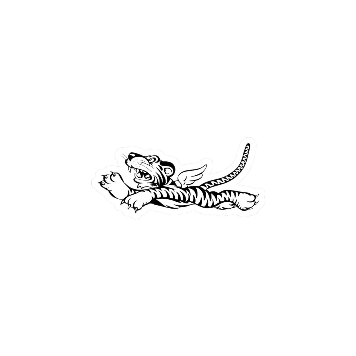 AVG Flying Tiger Kiss-Cut Vinyl Decals - American Volunteer Group - Paper products - Pilot gifts - WWII warbird t-shirt