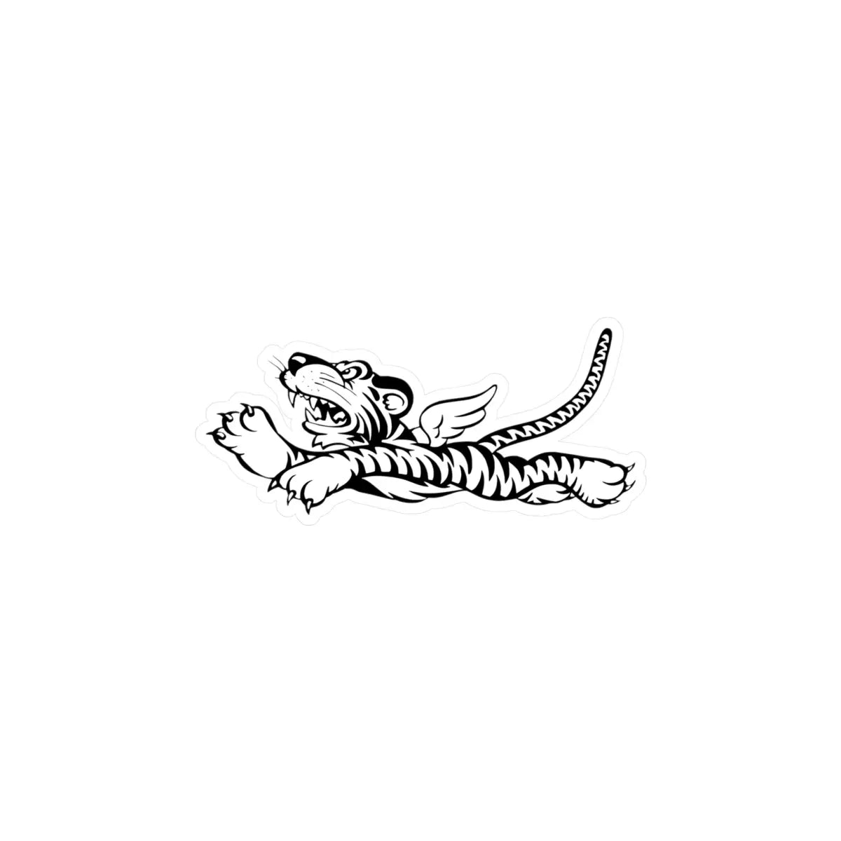 AVG Flying Tiger Kiss-Cut Vinyl Decals - American Volunteer Group - Paper products - Pilot gifts - WWII warbird t-shirt