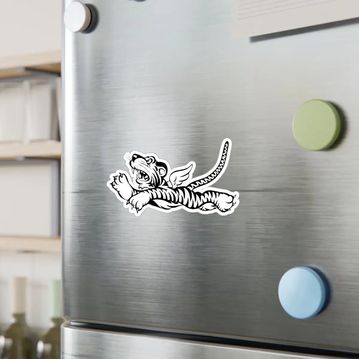 AVG Flying Tiger Kiss-Cut Vinyl Decals - American Volunteer Group - Paper products - Pilot gifts - WWII warbird t-shirt