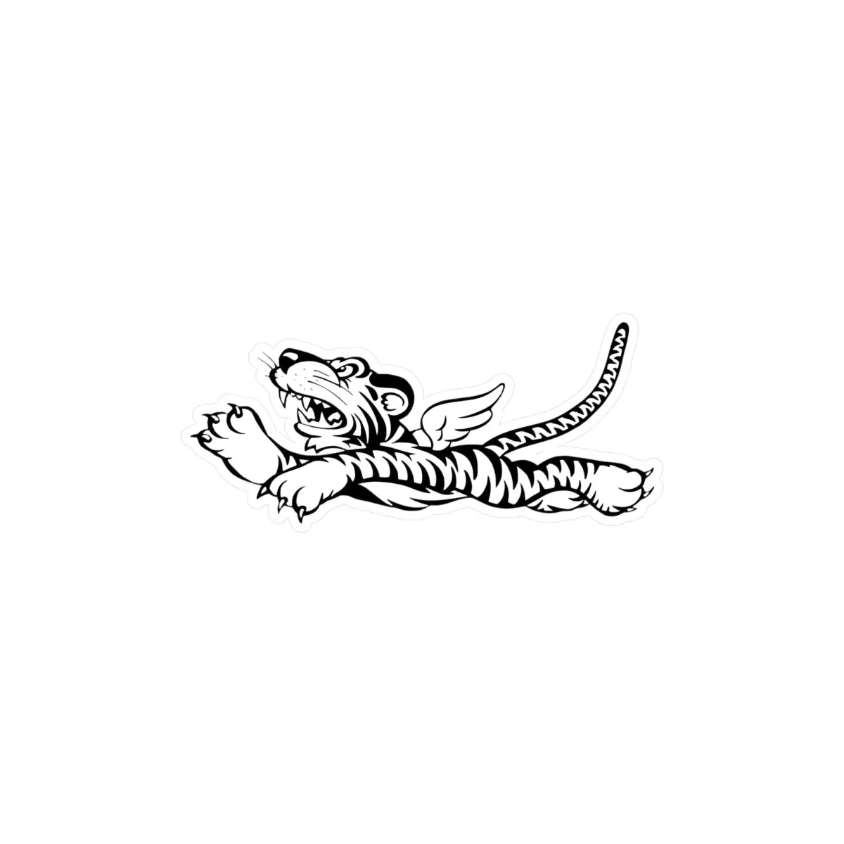 AVG Flying Tiger Kiss-Cut Vinyl Decals - American Volunteer Group - Paper products - Pilot gifts - WWII warbird t-shirt