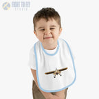Aviation Baby Bib - Bush Plane - Kids clothes - Pilot gifts - WWII warbird t-shirt