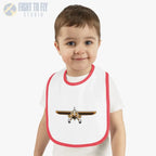 Aviation Baby Bib - Bush Plane - Kids clothes - Pilot gifts - WWII warbird t-shirt