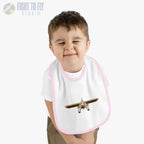 Aviation Baby Bib - Bush Plane - Kids clothes - Pilot gifts - WWII warbird t-shirt