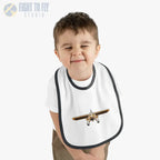 Aviation Baby Bib - Bush Plane - Kids clothes - Pilot gifts - WWII warbird t-shirt