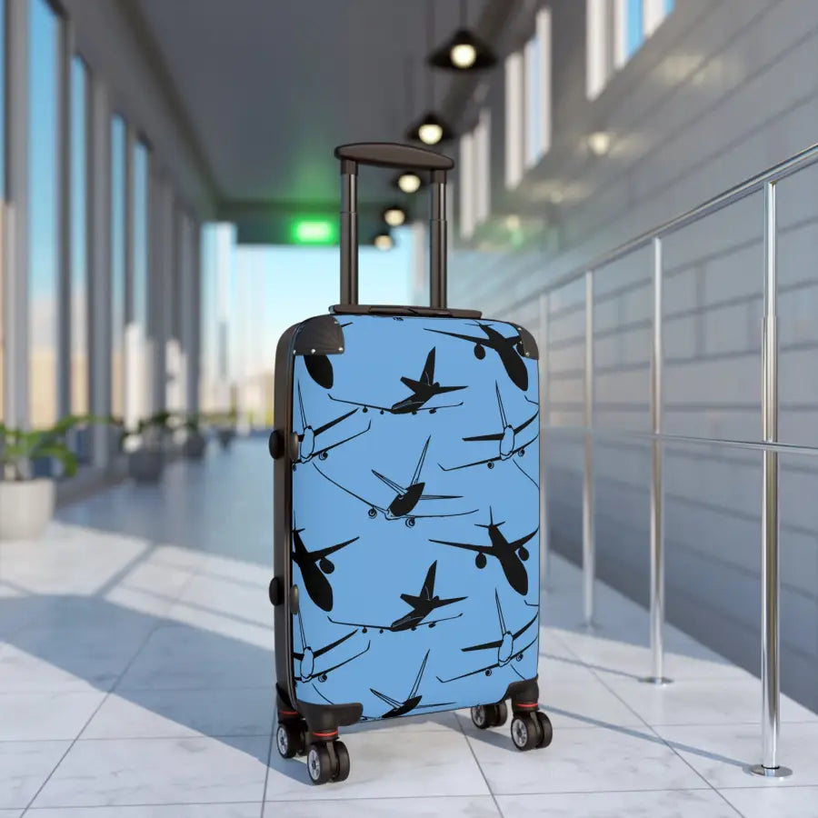 Aviation-Themed Carry-On Luggage for Travel Enthusiasts - Bags - Pilot gifts - WWII warbird t-shirt