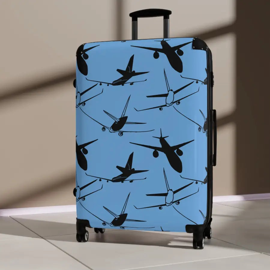 Aviation-Themed Carry-On Luggage for Travel Enthusiasts - Bags - Pilot gifts - WWII warbird t-shirt