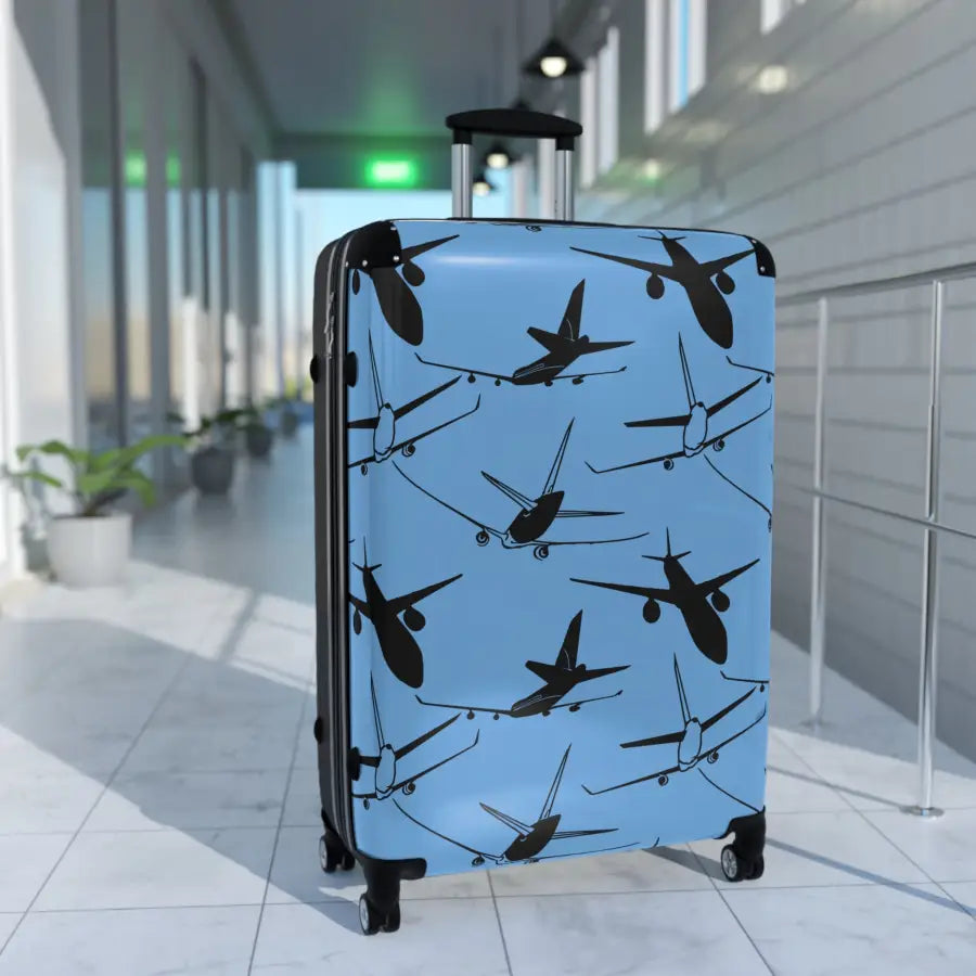 Aviation-Themed Carry-On Luggage for Travel Enthusiasts - Bags - Pilot gifts - WWII warbird t-shirt