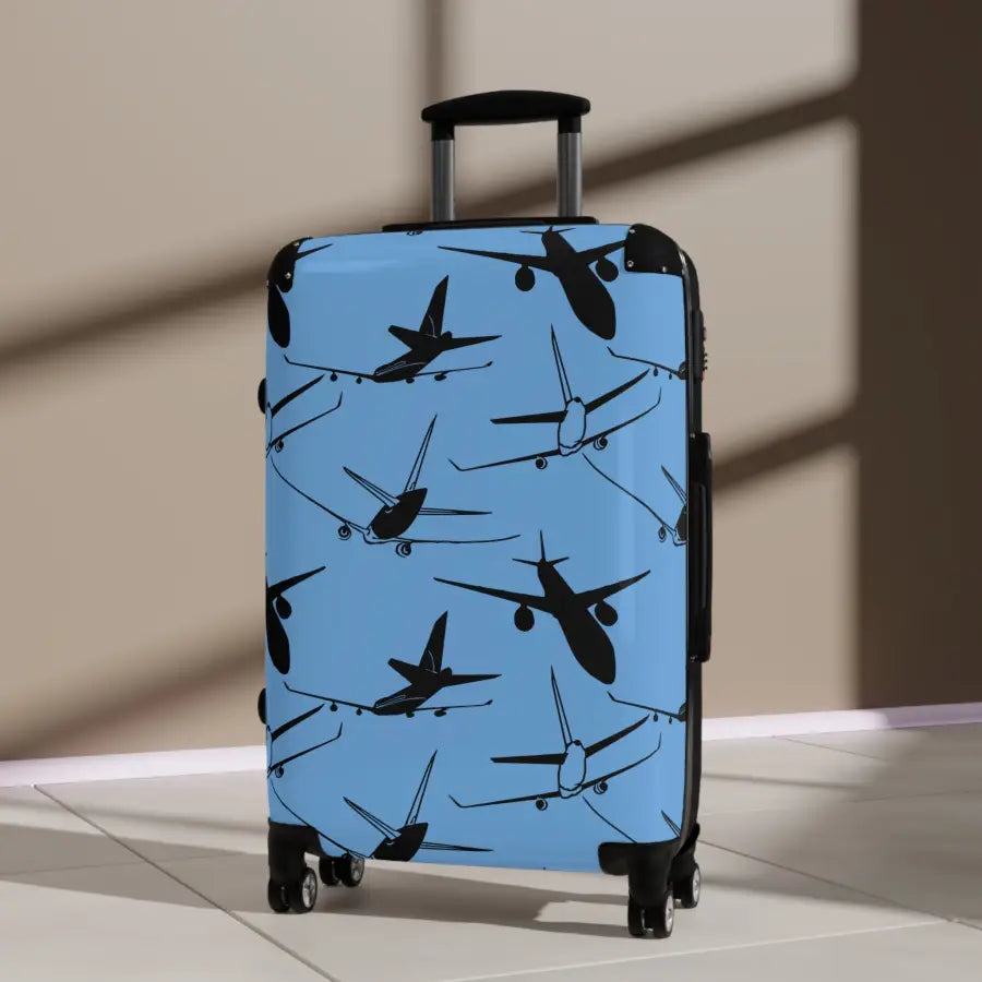 Aviation-Themed Carry-On Luggage for Travel Enthusiasts - Bags - Pilot gifts - WWII warbird t-shirt