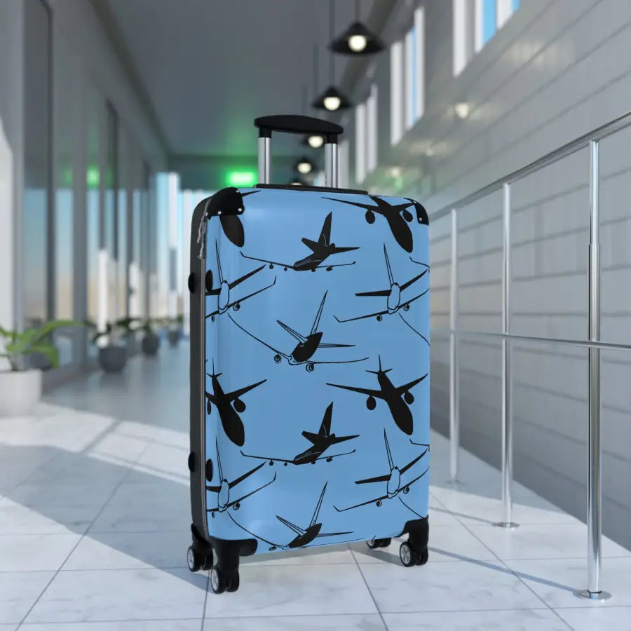 Aviation-Themed Carry-On Luggage for Travel Enthusiasts - Bags - Pilot gifts - WWII warbird t-shirt