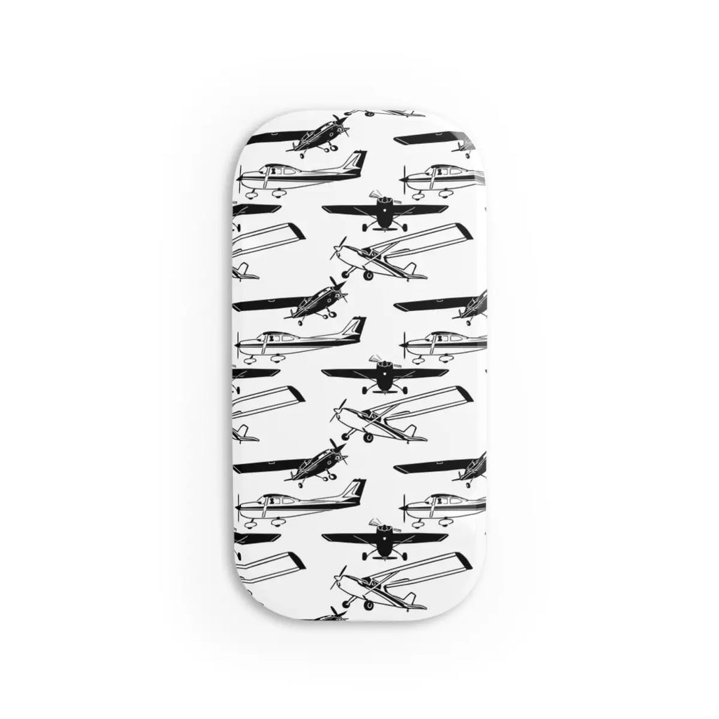 Aviation-Themed Cessna Phone Grip Stand - Vintage Airplane Design - Accessories - Gifts for pilots - Aviation apparel