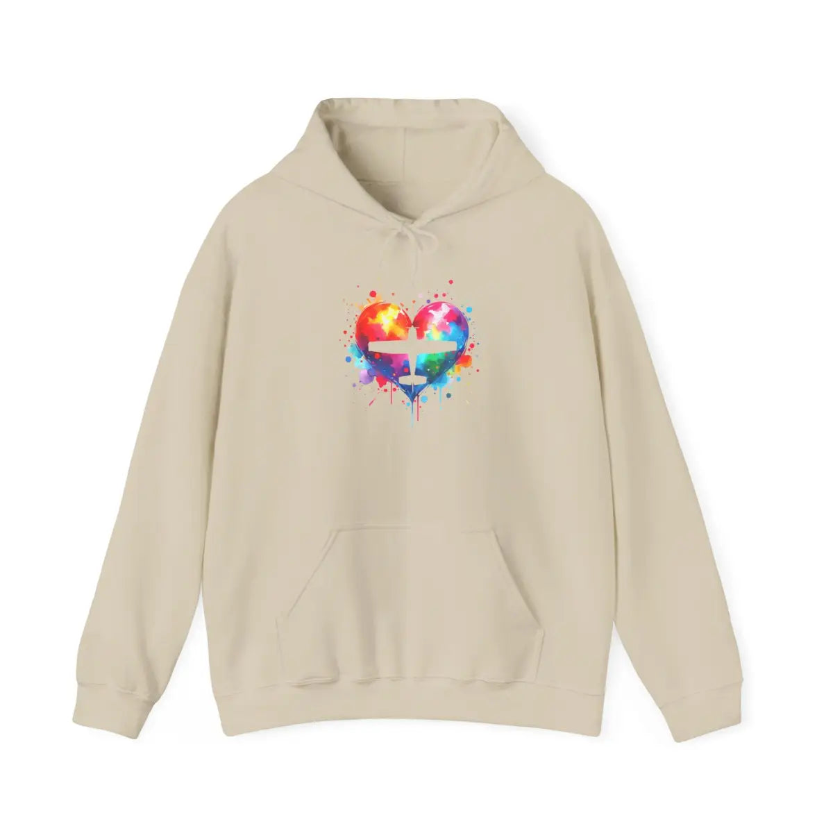 Aviator’s Heartbeat - Hoodie - Gifts for pilots - Aviation apparel