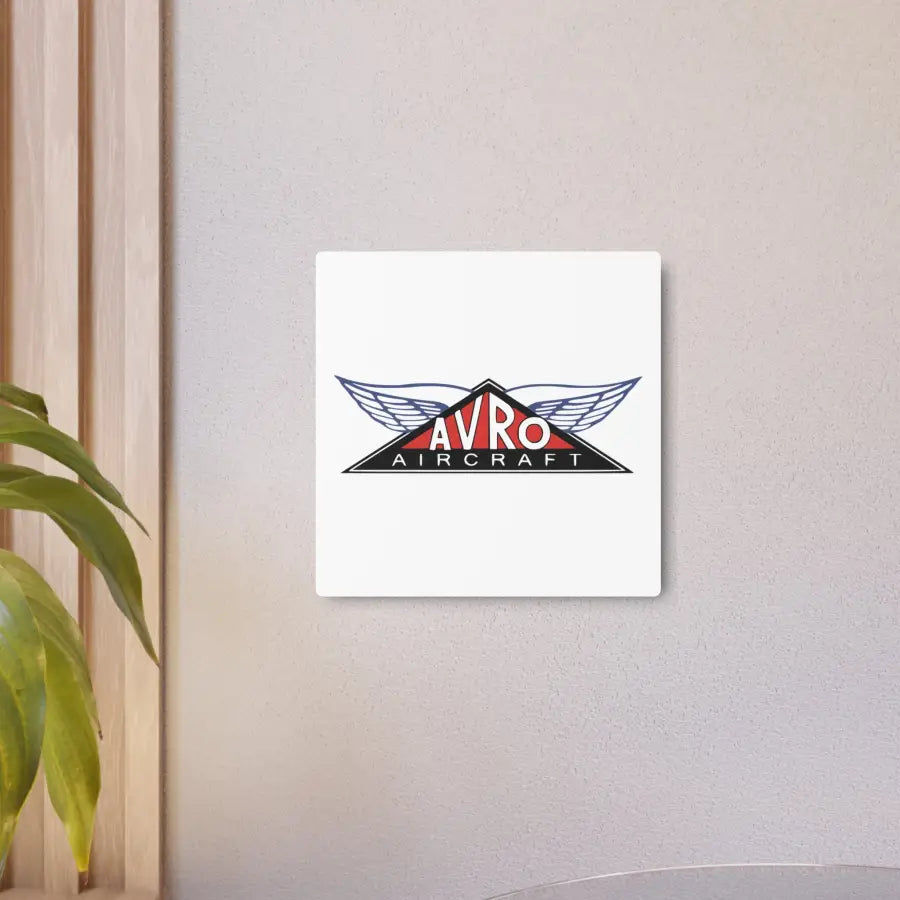 Avro Aircraft Metal Art Sign - Home Decor - Gifts for pilots - Aviation apparel