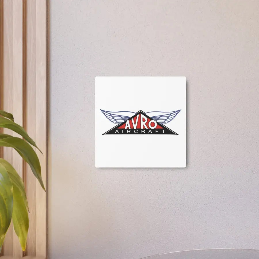 Avro Aircraft Metal Art Sign - Home Decor - Gifts for pilots - Aviation apparel