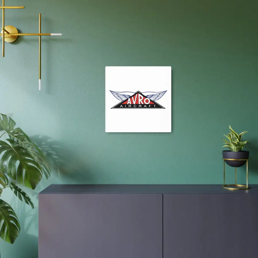 Avro Aircraft Metal Art Sign - Home Decor - Gifts for pilots - Aviation apparel