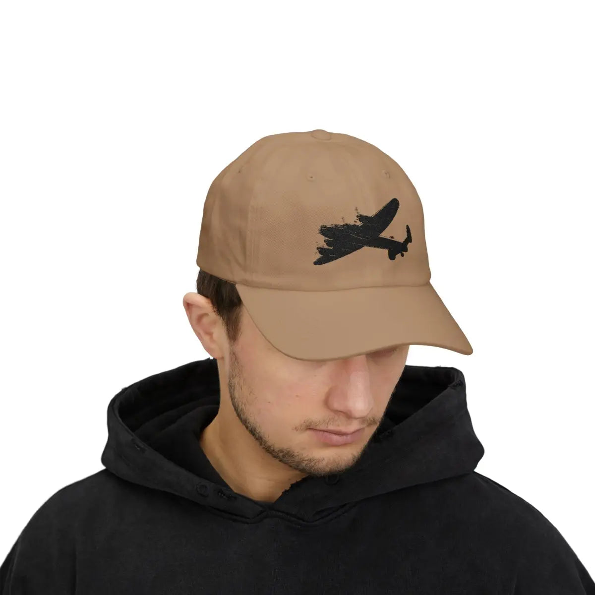 Avro Lancaster - Black - Hats - Pilot gifts - WWII warbird t-shirt