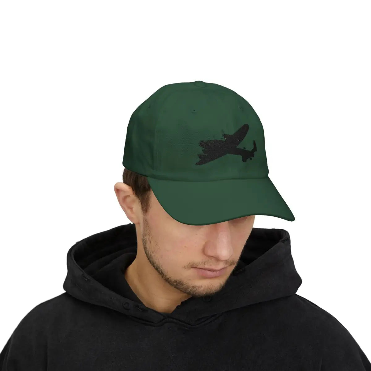 Avro Lancaster - Black - Hats - Pilot gifts - WWII warbird t-shirt