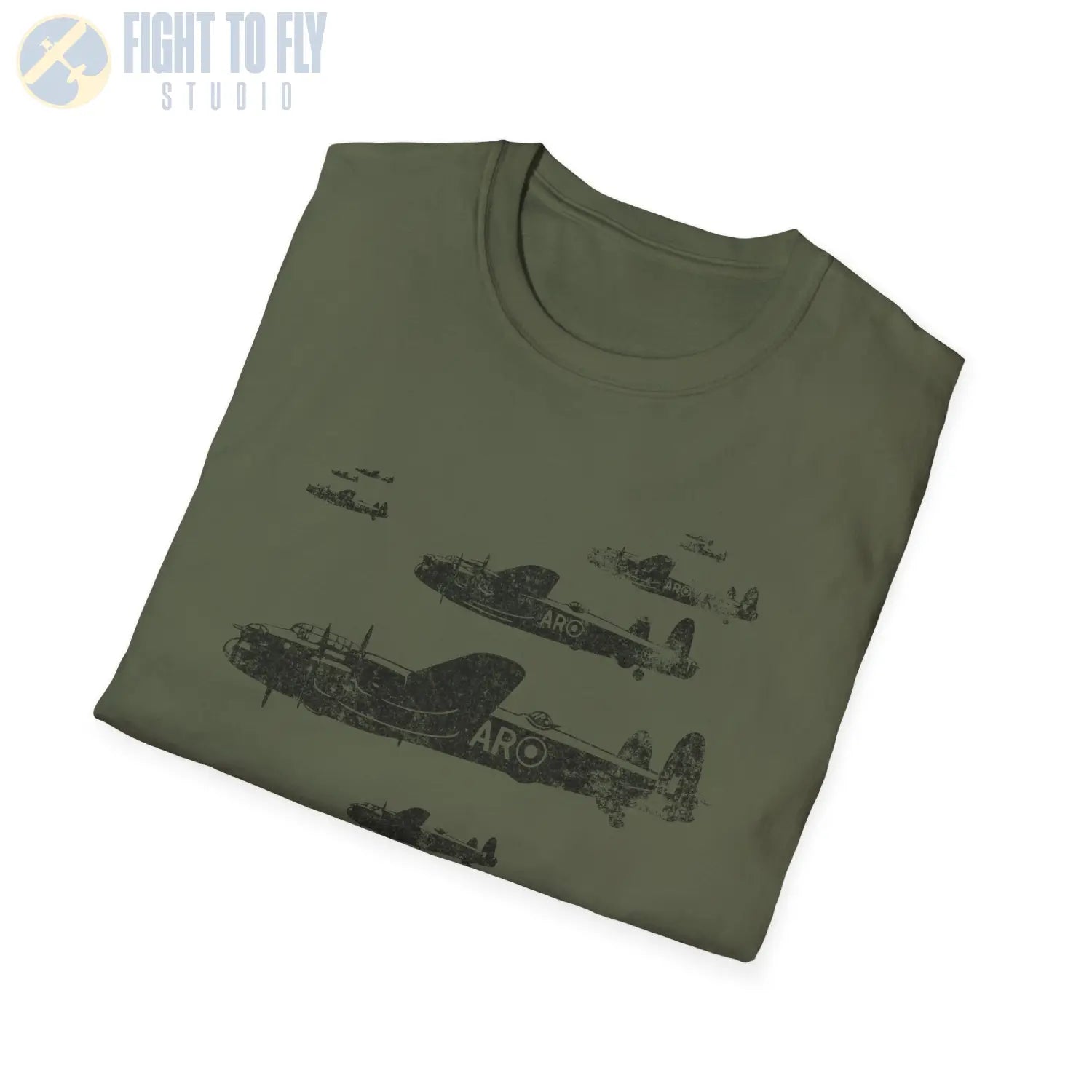 Avro Lancaster “Formation Power” WWII T-Shirt - Pilot gifts - warbird t-shirt