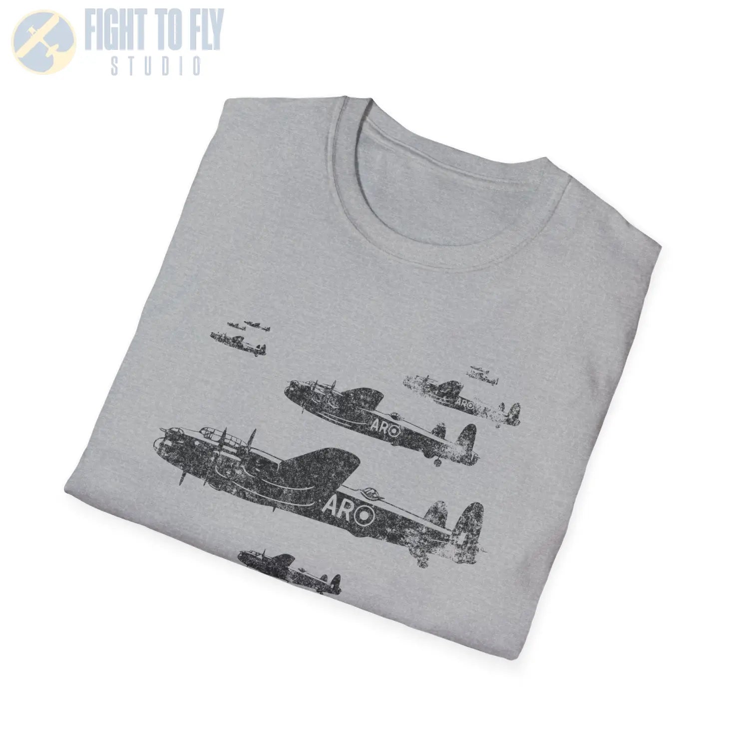 Avro Lancaster “Formation Power” WWII T-Shirt - Pilot gifts - warbird t-shirt