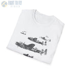 Avro Lancaster “Formation Power” WWII T-Shirt - Pilot gifts - warbird t-shirt