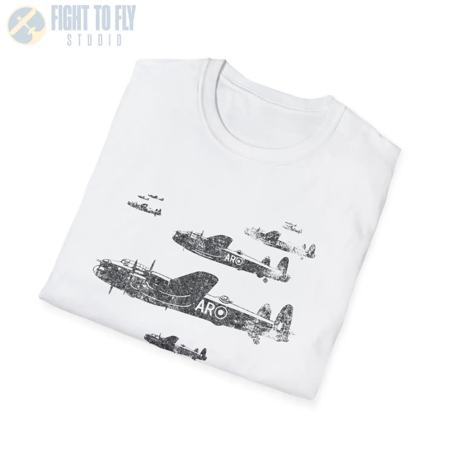 Avro Lancaster “Formation Power” WWII T-Shirt - Pilot gifts - warbird t-shirt