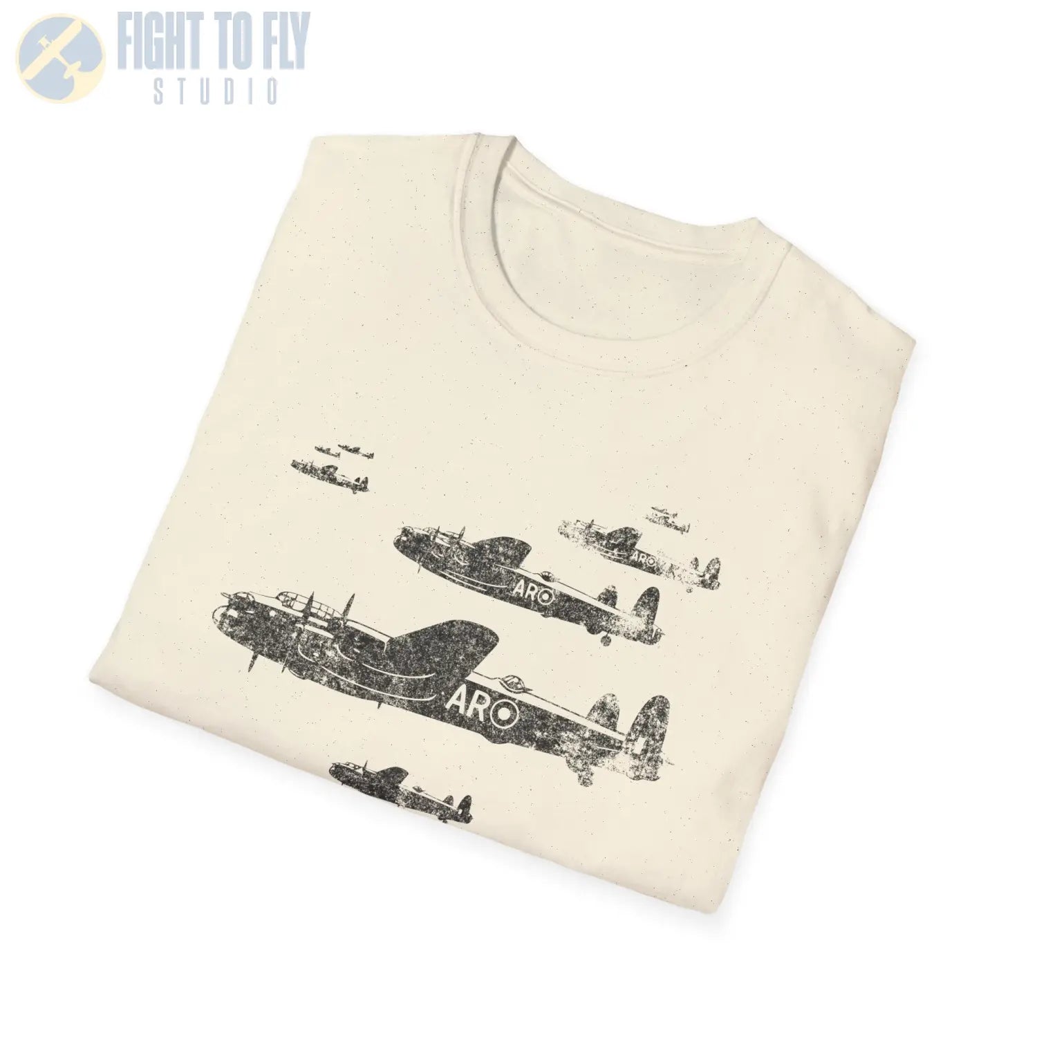 Avro Lancaster “Formation Power” WWII T-Shirt - Pilot gifts - warbird t-shirt