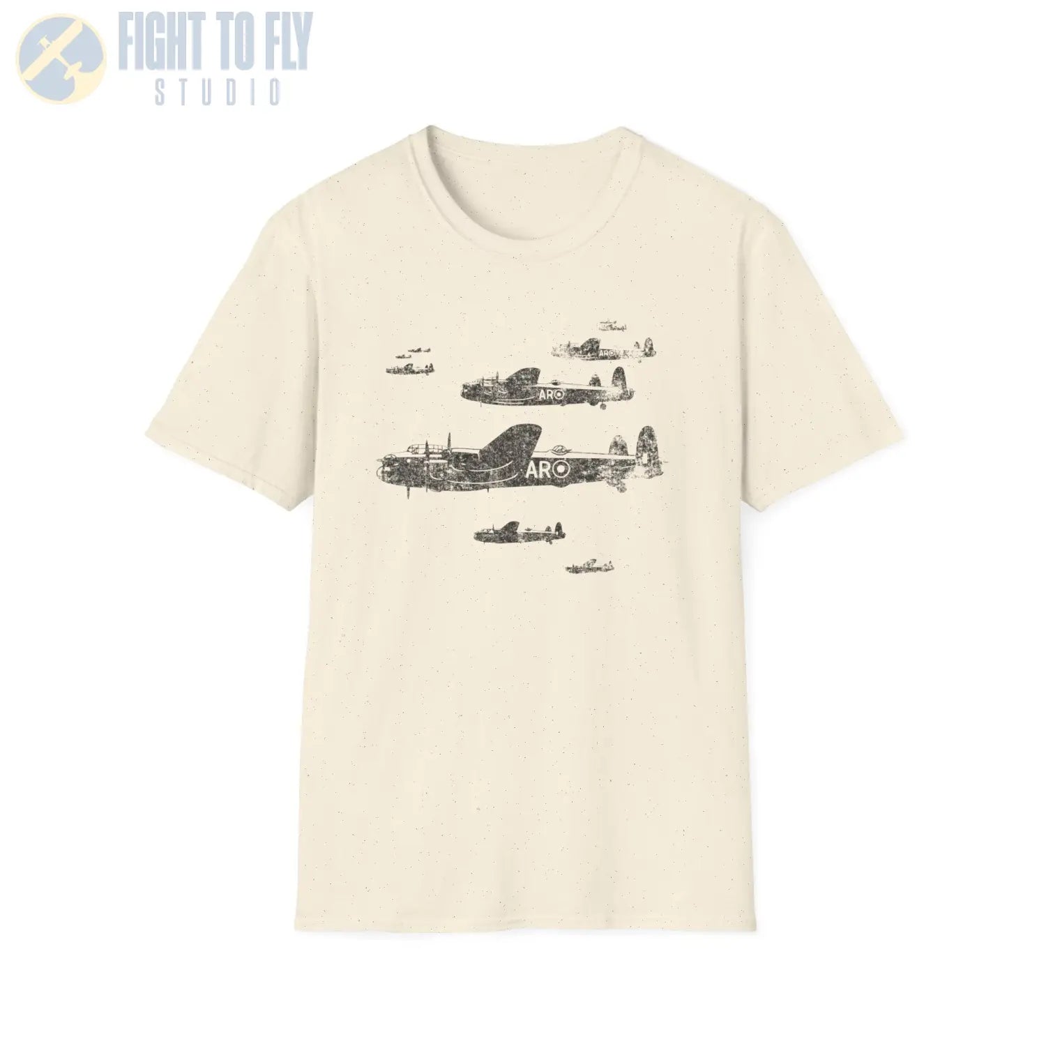 Avro Lancaster “Formation Power” WWII T-Shirt - Pilot gifts - warbird t-shirt